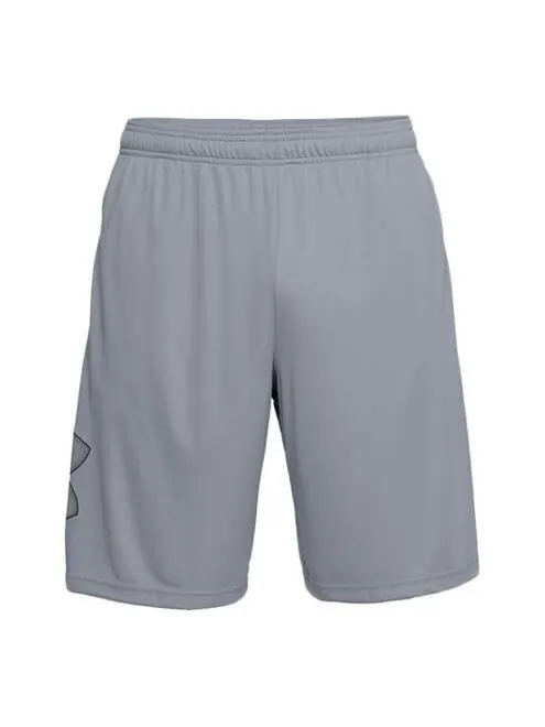 Шорты tech graphic shorts 'steel grey' Under Armour — изображение 1 из 2, серый