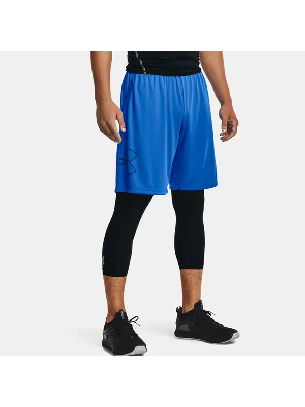 Шорты tech graphic shorts 'blue' Under Armour — изображение 4 из 4, синий