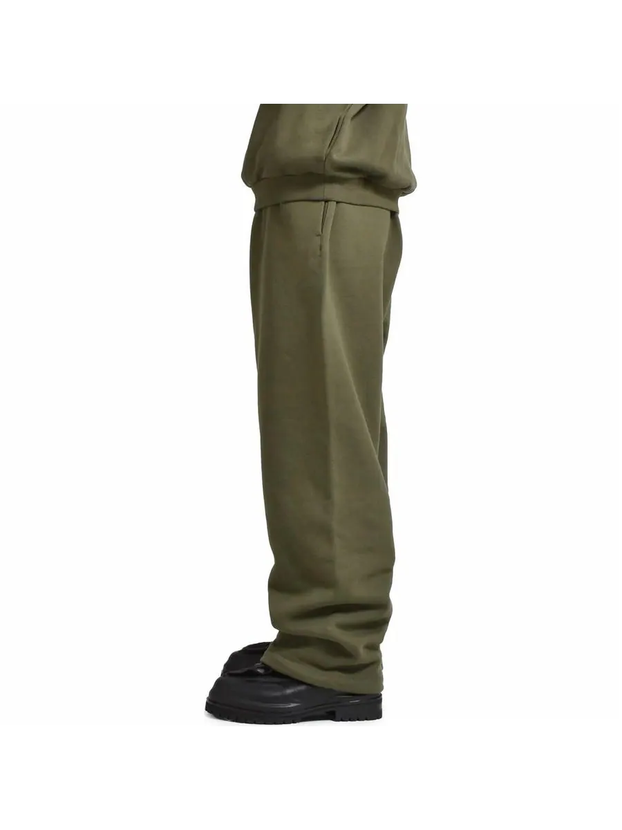 Спортивные брюки Fear of God Essentials Fall24 BACK TO SCHOOL Fleece Relaxed Sweatpant 'Olive' — изображение 4 из 5