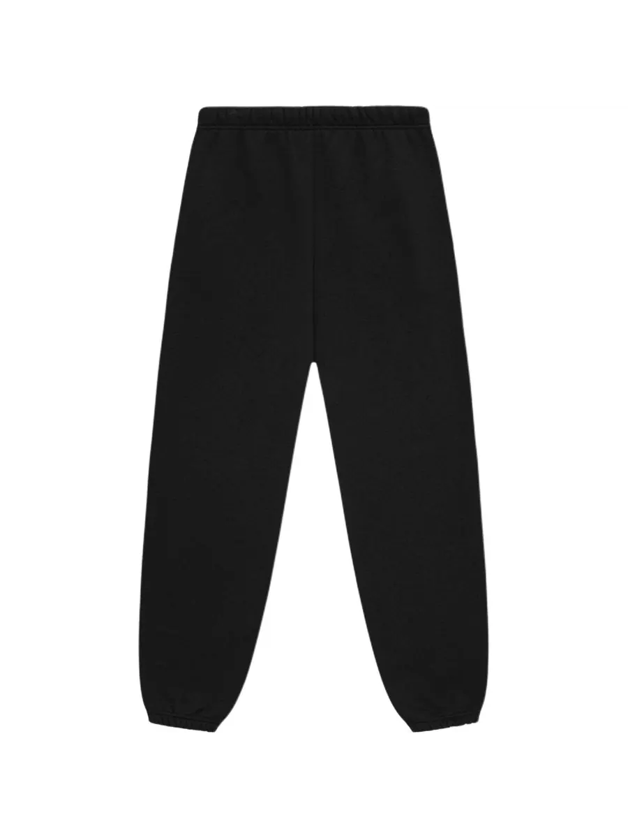 Спортивные брюки Fear of God Essentials Fleece Sweatpant 'Black' — изображение 2 из 3, черный