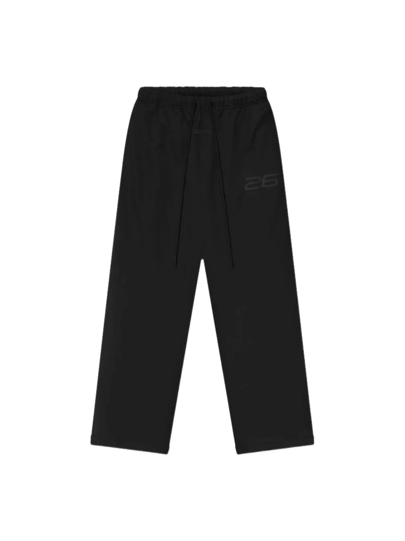 Спортивные брюки Fear of God Essentials из атласного флиса — изображение 1 из 2, винтажный черный