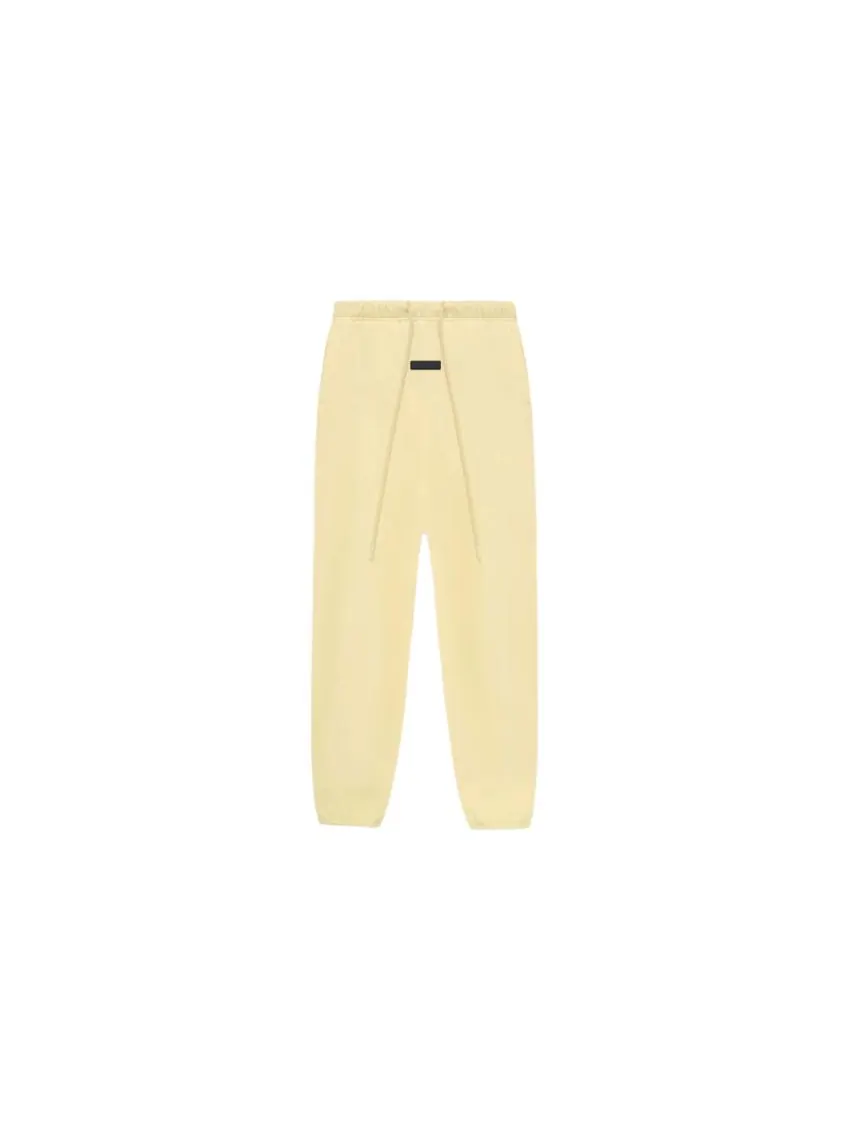 Спортивные брюки Fear of God Essentials Sweatpant 'Garden Yellow' — изображение 2 из 5, желтый