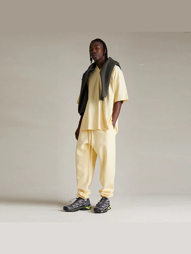 Спортивные брюки Fear of God Essentials Sweatpant 'Garden Yellow' — изображение 3 из 5, желтый