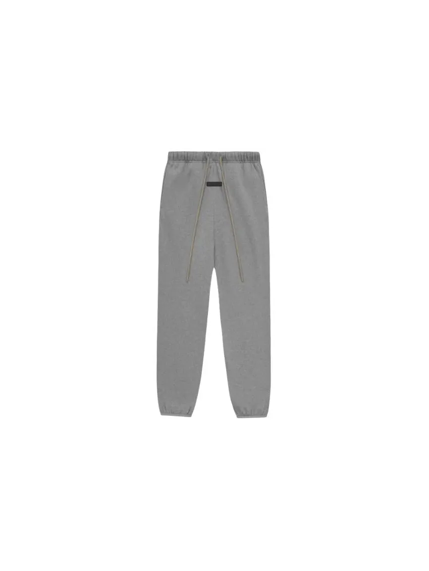 Спортивные брюки Fear of God Essentials Sweatpant 'Dark Heather Oatmeal' — изображение 2 из 6, серый