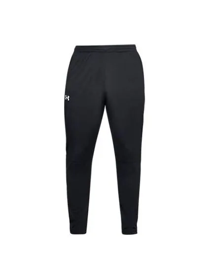 Брюки sportstyle pique track pants 'black' Under Armour — изображение 1 из 2, черный