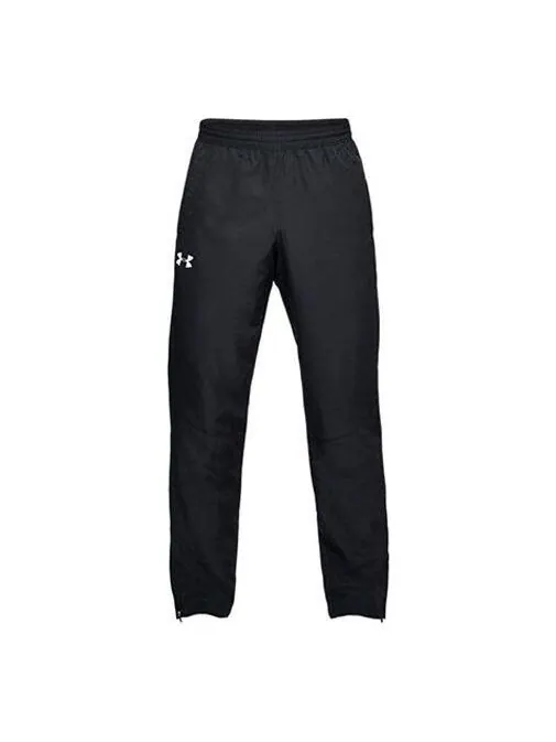 Брюки sportstyle woven pant 'black' Under Armour — изображение 1 из 3, черный