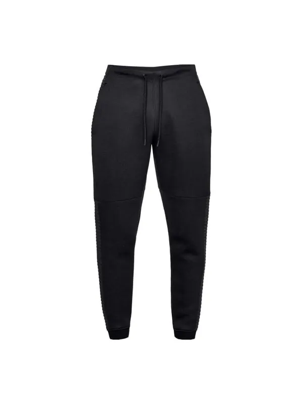 Брюки unstoppable move pants 'black' Under Armour — изображение 1 из 4, черный