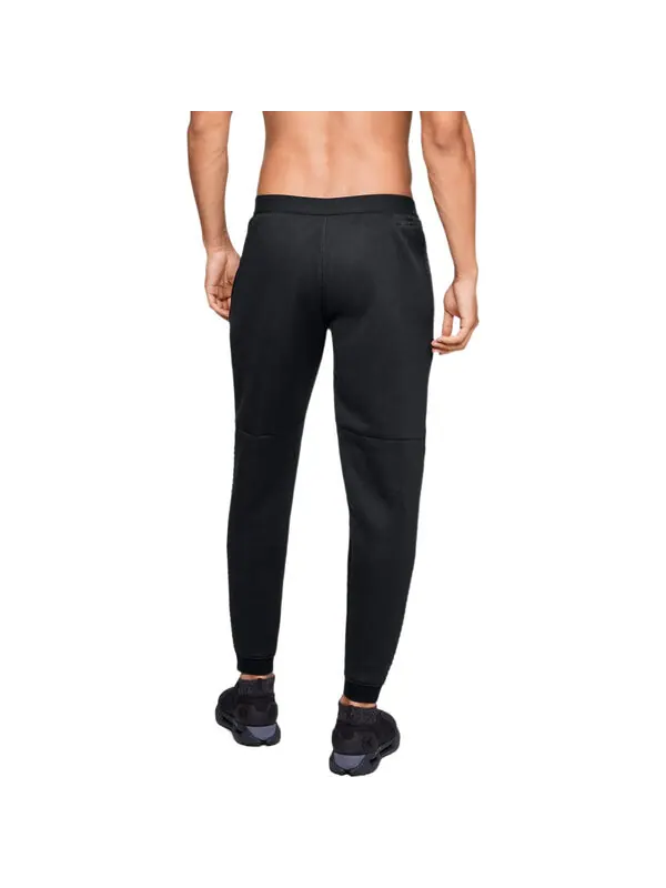 Брюки unstoppable move pants 'black' Under Armour — изображение 4 из 4, черный