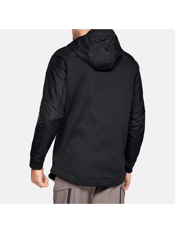 Куртка unstoppable coldgear swacket 'black' Under Armour — изображение 4 из 4, черный