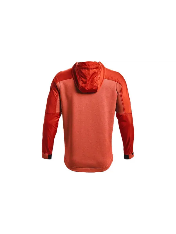 Куртка coldgear swacket jacket 'coral red' Under Armour — изображение 2 из 4, красный