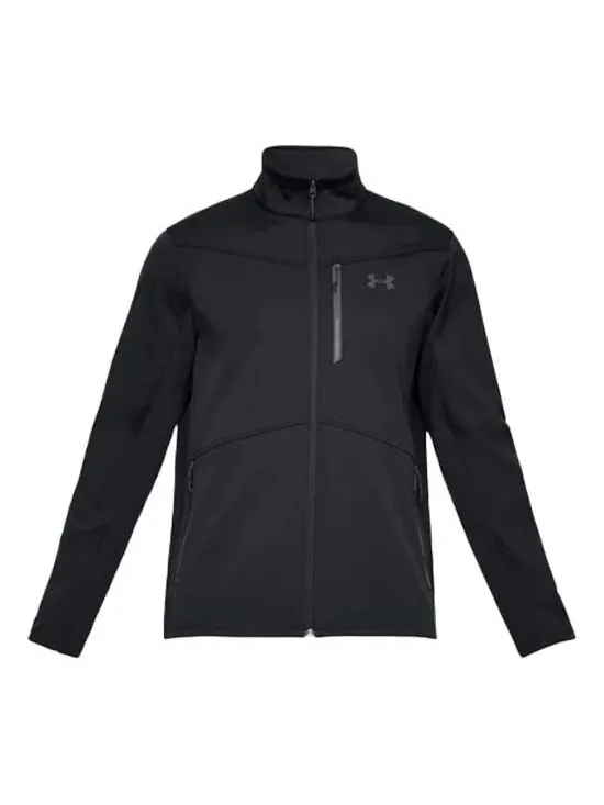 Куртка Men's Under Armour Training Casual logo Sports Jacket Black — изображение 1 из 4, черный