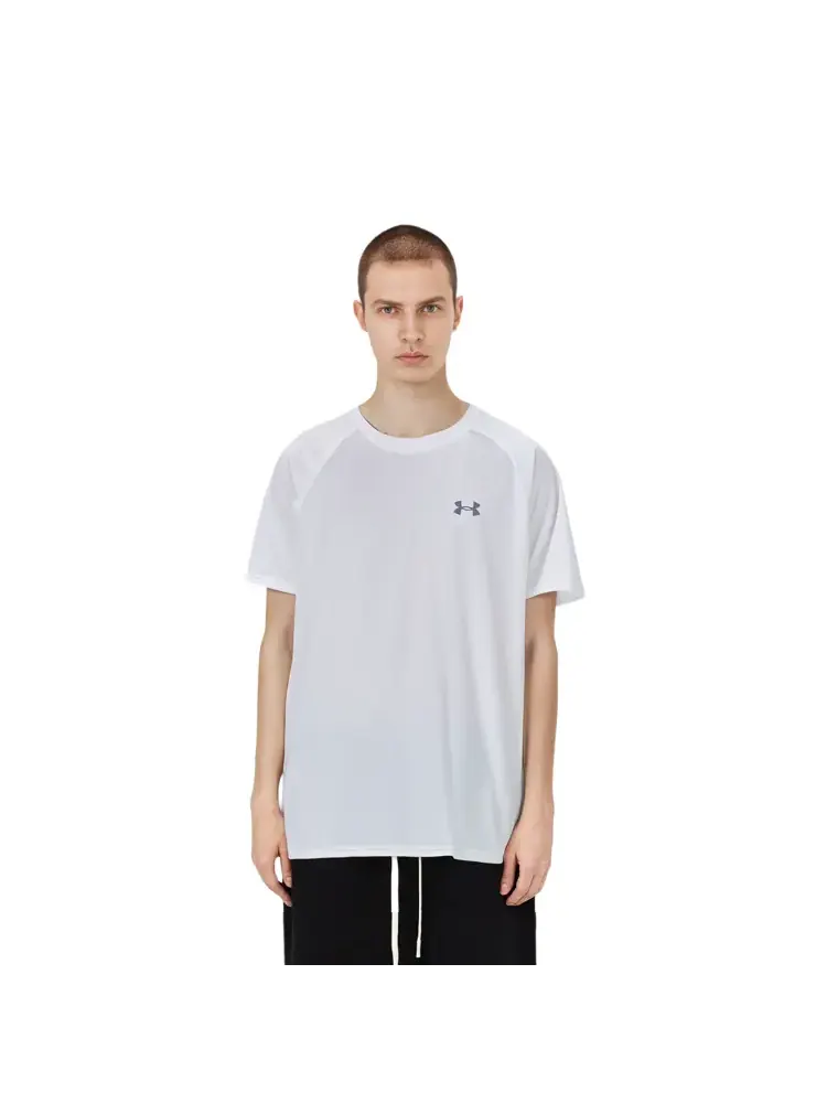 Футболка Under Armour UA Tech 2.0 — изображение 6 из 8, белый/белый/серый