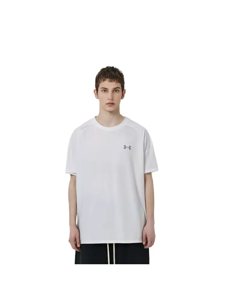 Футболка Under Armour UA Tech 2.0 — изображение 7 из 8, белый/белый/серый