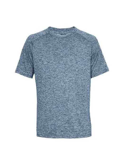 Футболка tech 2.0 t-shirt 'heather grey' Under Armour — изображение 1 из 2, серый