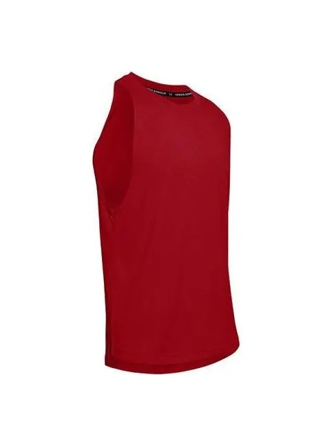 Спортивный топ Under Armour Baseline Tank Top 'Red' 1326707-600 — изображение 1 из 5, красный