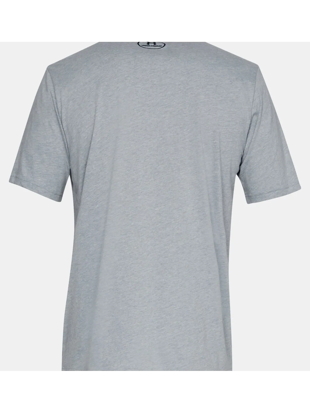 Футболка Under Armour Left Chest Logo — изображение 2 из 5, серый