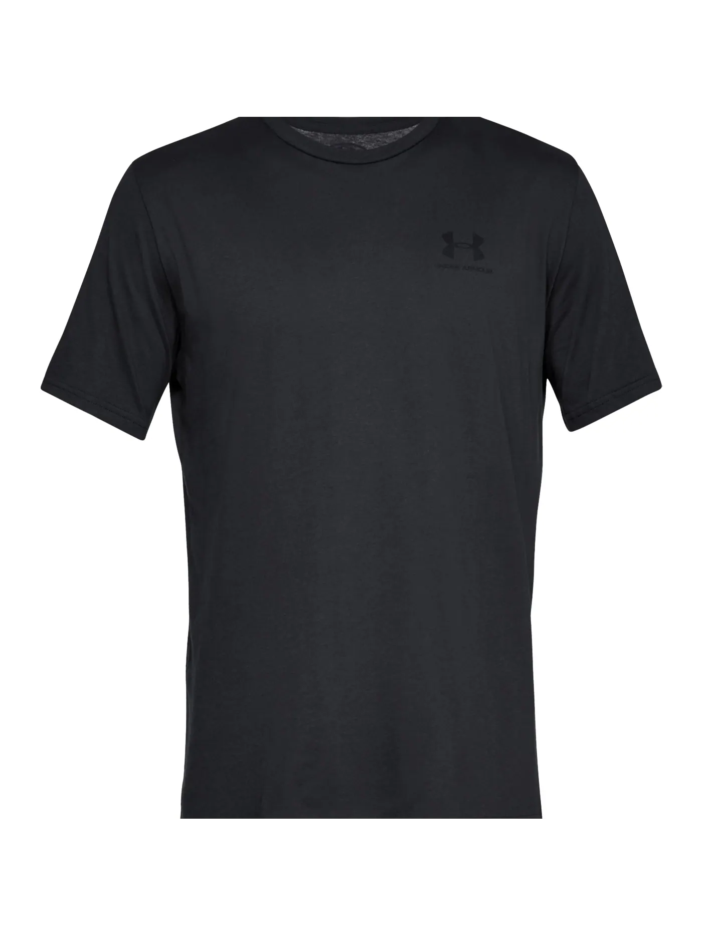Футболка Under Armour Left Chest Logo — изображение 1 из 5, черный