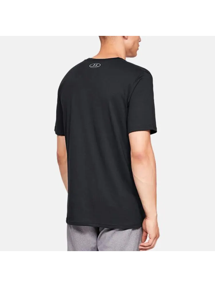 Футболка Under Armour Left Chest Logo — изображение 5 из 5, черный