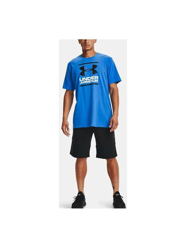 Футболка men's gl foundation casual round neck sports breathable short sleeve blue Under Armour — изображение 1 из 3, синий