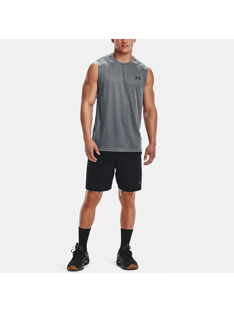 Спортивный топ Under Armour Velocity Muscle Tank 'Grey' 1327972-012 — изображение 3 из 6, серый