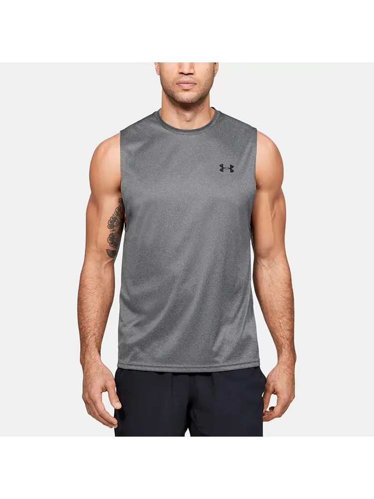 Спортивный топ Under Armour Velocity Muscle Tank 'Grey' 1327972-012 — изображение 4 из 6, серый