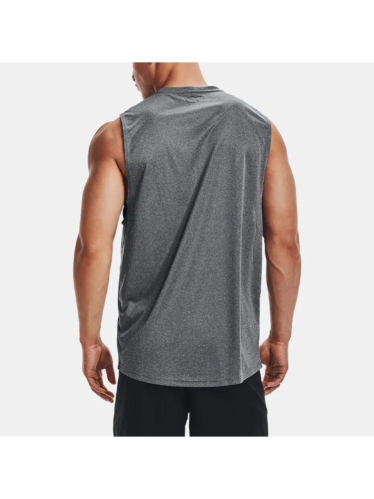 Спортивный топ Under Armour Velocity Muscle Tank 'Grey' 1327972-012 — изображение 5 из 6, серый