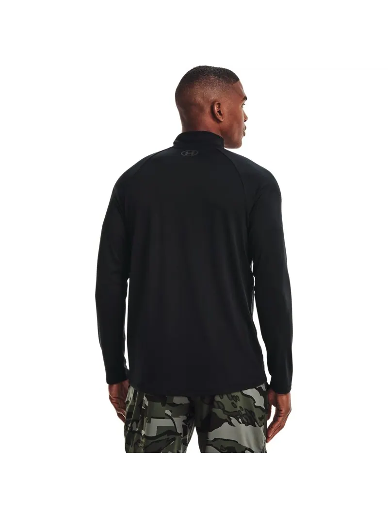 Лонгслив Under Armour UA Tech ½ Zip — изображение 4 из 6, черный