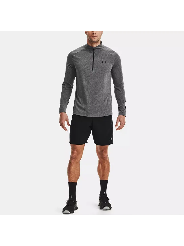 Лонгслив Under Armour UA Tech ½ Zip — изображение 3 из 7, серый
