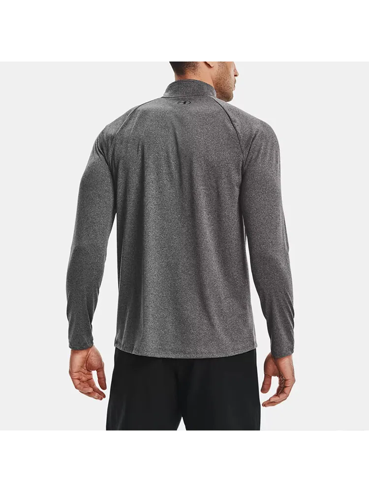 Лонгслив Under Armour UA Tech ½ Zip — изображение 5 из 7, серый
