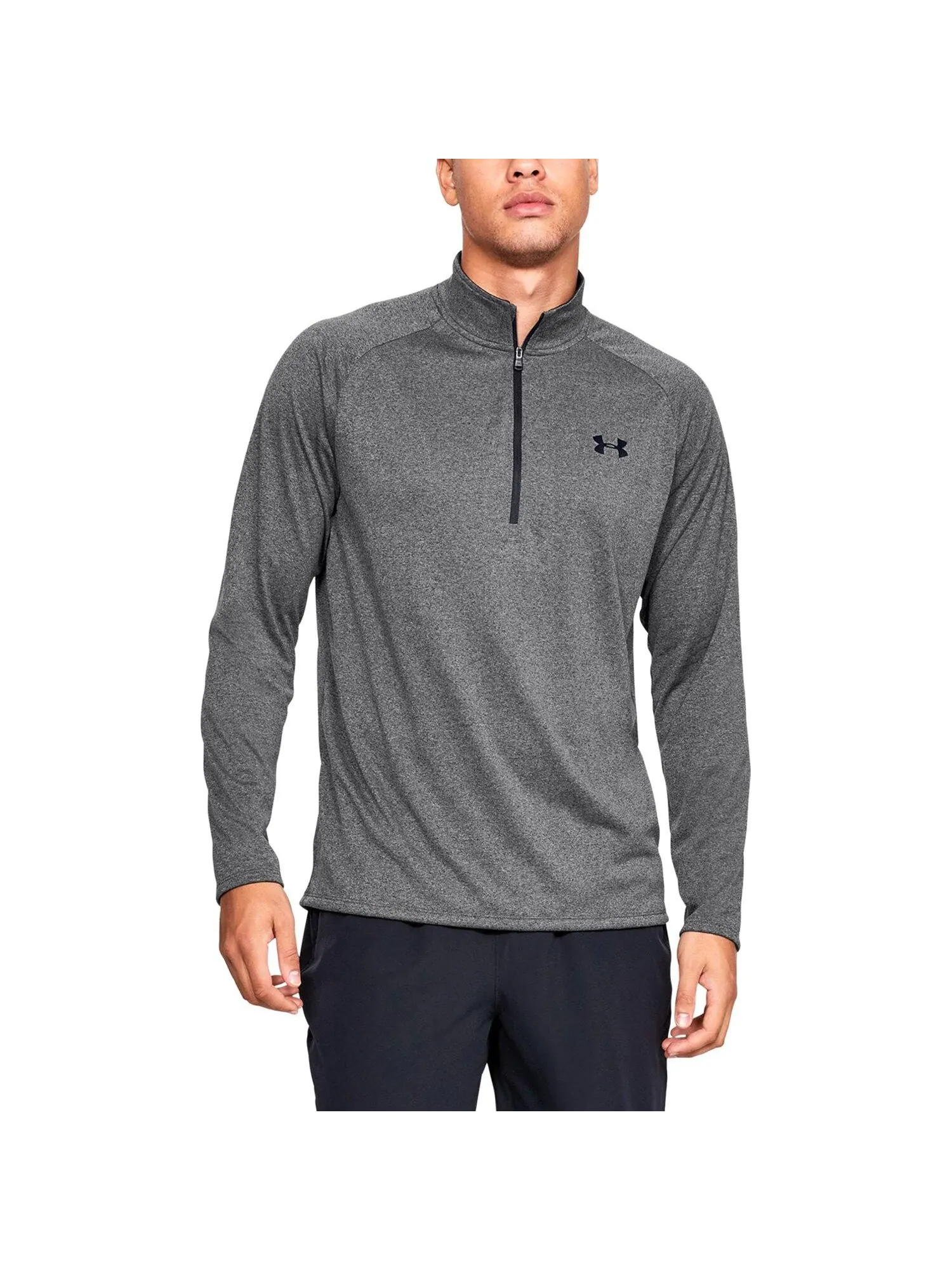Лонгслив Under Armour UA Tech ½ Zip — изображение 6 из 7, серый
