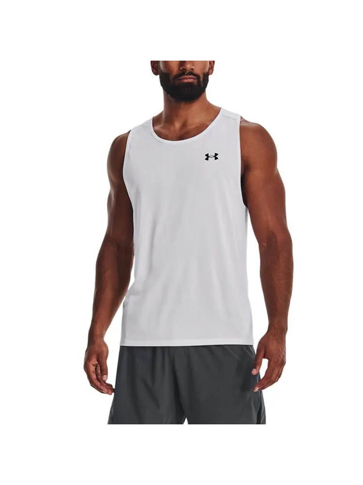 Спортивный топ Under Armour Tech 2.0 Tank Top 'White' 1328704-101 — изображение 3 из 5, белый