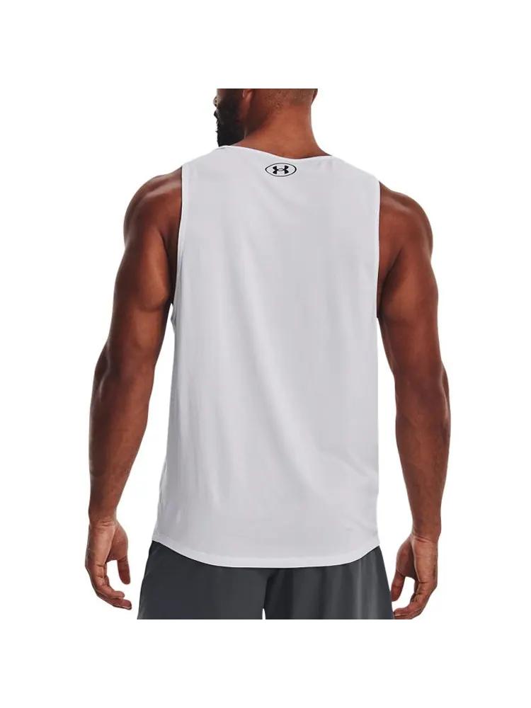 Спортивный топ Under Armour Tech 2.0 Tank Top 'White' 1328704-101 — изображение 4 из 5, белый