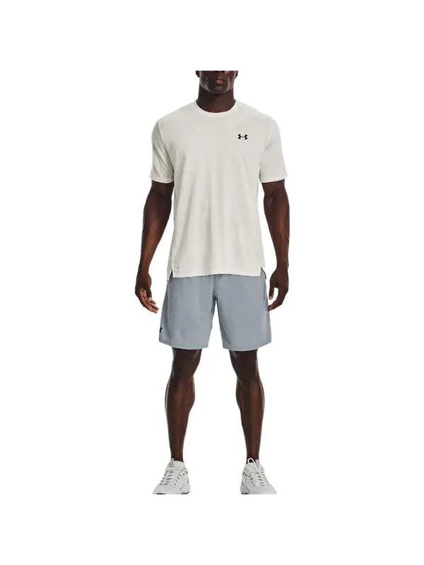 Шорты tech mesh shorts 'light grey' Under Armour — изображение 3 из 4, светлый серый