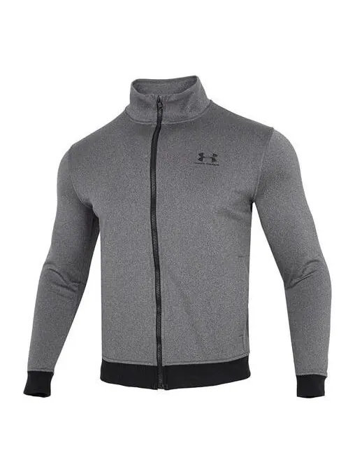 Куртка sportstyle tricot training jacket 'grey' Under Armour — изображение 1 из 2, серый