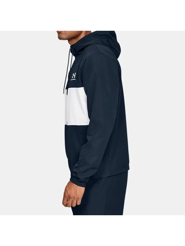 Куртка men's sportstyle wind jacket blue Under Armour — изображение 3 из 4, синий