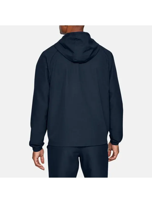 Куртка men's sportstyle wind jacket blue Under Armour — изображение 4 из 4, синий