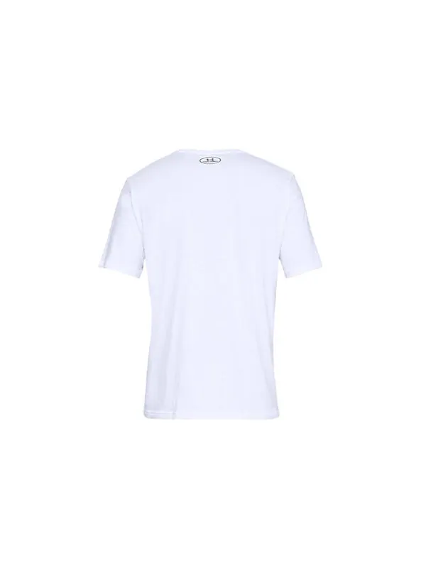 Футболка training graphics t-shirt 'white' Under Armour — изображение 2 из 4, белый