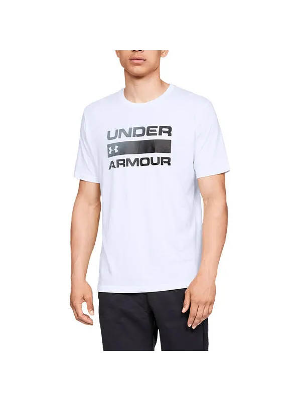 Футболка training graphics t-shirt 'white' Under Armour — изображение 3 из 4, белый