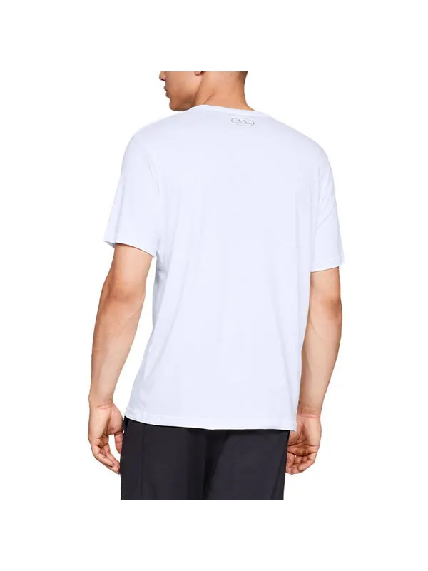 Футболка training graphics t-shirt 'white' Under Armour — изображение 4 из 4, белый