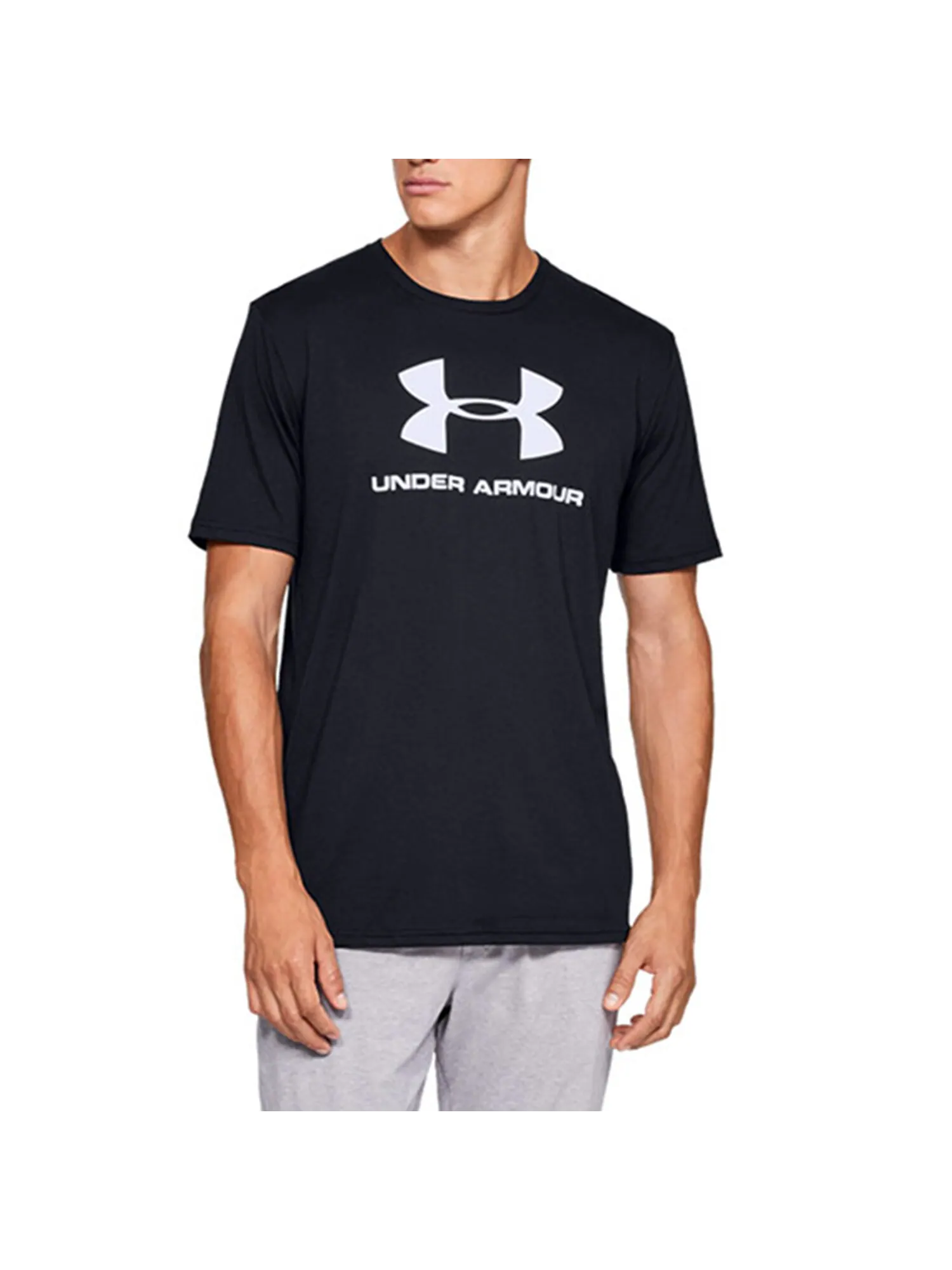 Футболка Under Armour UA Logo — изображение 4 из 5, черный