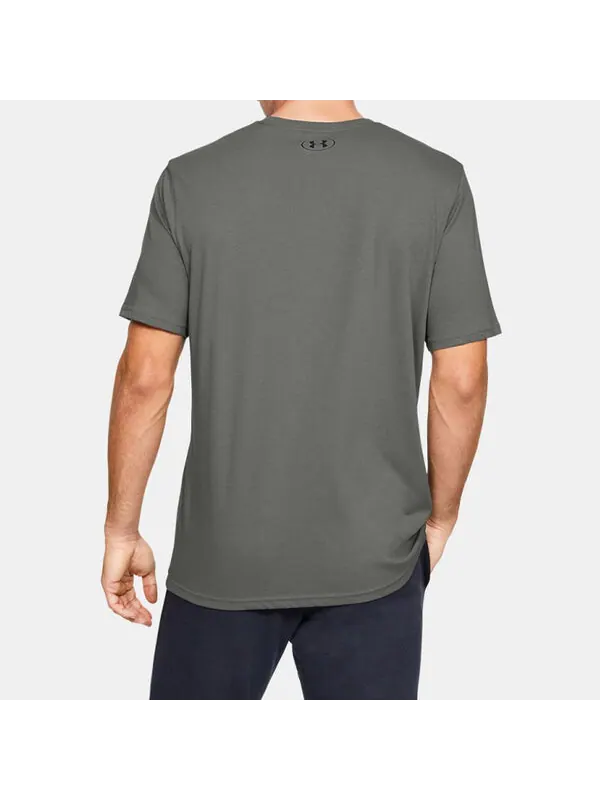 Футболка men's sportstyle training sports green Under Armour — изображение 4 из 4, зеленый