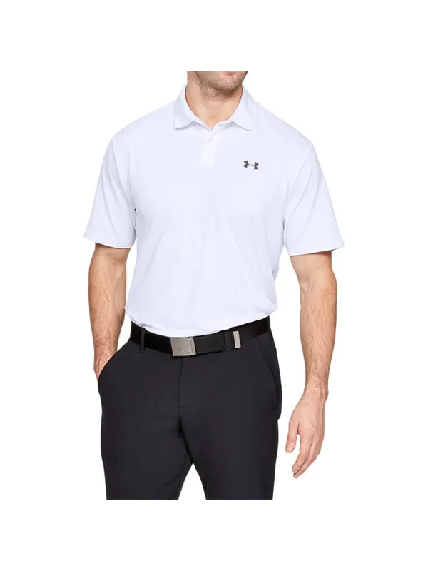 Рубашка поло performance 2.0 polo shirt 'white' Under Armour — изображение 3 из 4, белый