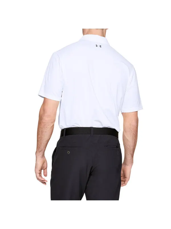 Рубашка поло performance 2.0 polo shirt 'white' Under Armour — изображение 4 из 4, белый