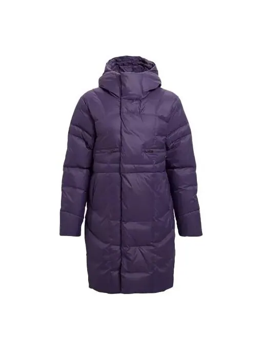Куртка down parka jacket 'purple' Under Armour — изображение 1 из 2, фиолетовый
