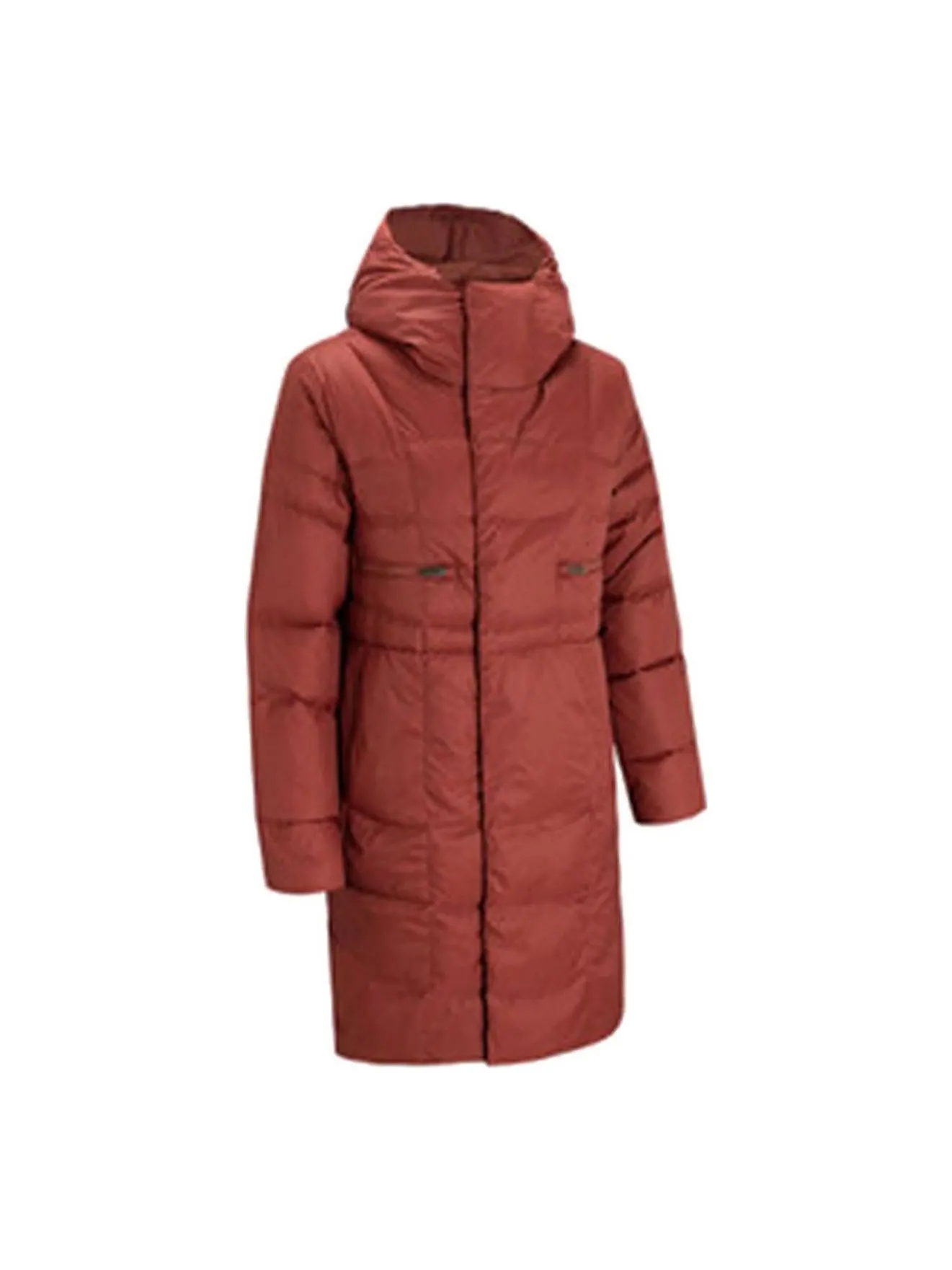 Куртка (WMNS) Under Armour Long Down Parka 'Copper' — изображение 1 из 4, медь