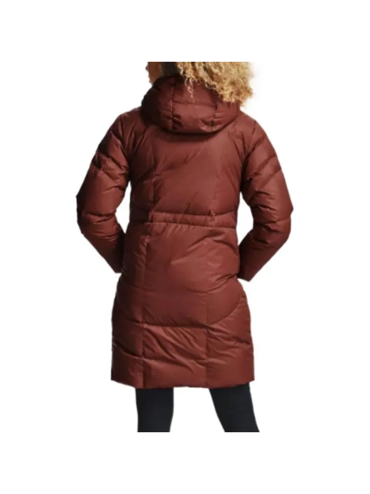 Куртка (WMNS) Under Armour Long Down Parka 'Copper' — изображение 4 из 4, медь