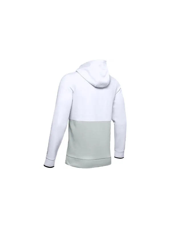 Толстовка recovery training pullover men's white Under Armour — изображение 2 из 4, белый