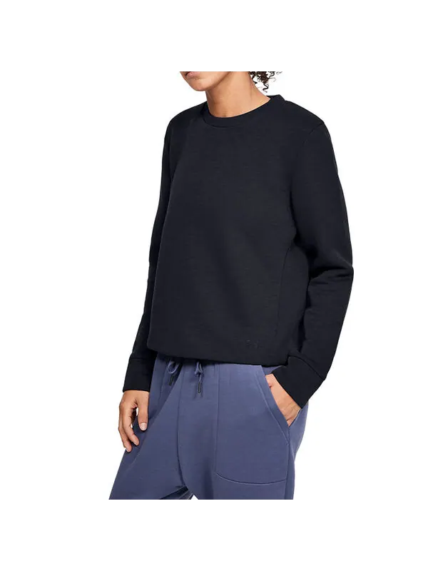 Толстовка unstoppable back mesh zipper training pullover black Under Armour — изображение 3 из 4, черный