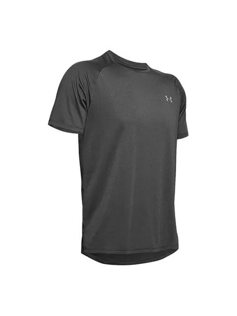 Футболка men's tech short sleeve black Under Armour — изображение 1 из 4, черный