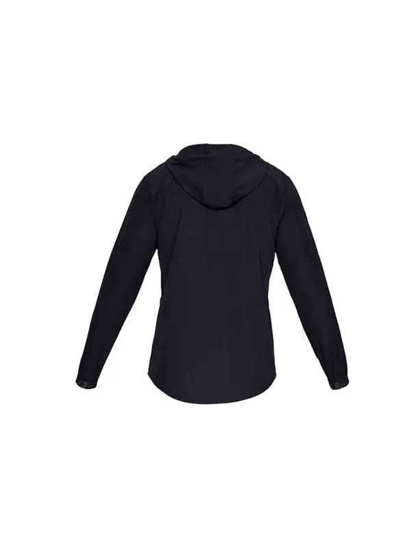 Куртка vanish woven full zip jacket 'black' Under Armour — изображение 2 из 2, черный